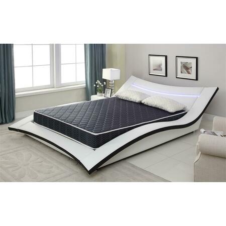 GFANCY FIXTURES 6 x 74 x 38 in. Twin Size Foam Mattress Covered in a Stylish Waterproof Fabric GF2627910